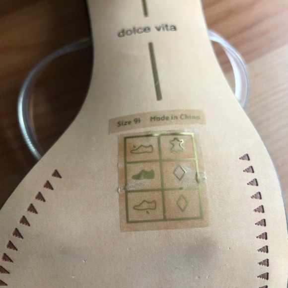 Dolce Vita Noles Heels in Black/Snakeskin/Crystal Size 9.5 - Picture 7 of 9